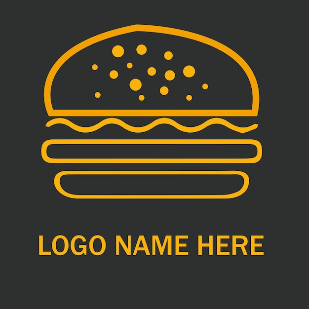 Burger logo design