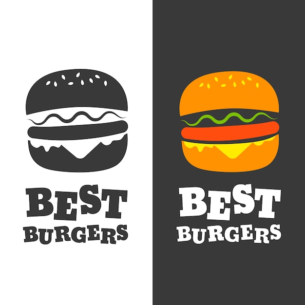 Burger Vektor Emblem