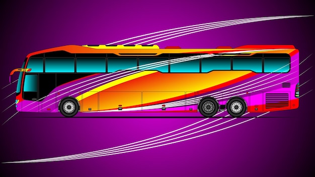 Vektor bus-modell