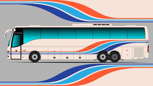 Vektor bus-modell