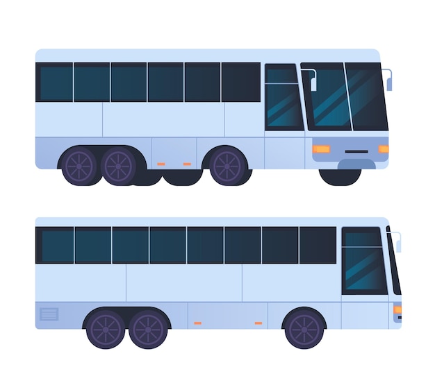 Bus transport isoliert set