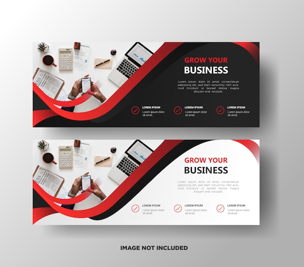 Business banner vorlage.