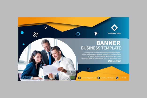 Business-banner-vorlage