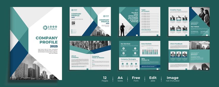 Vektor business-broschüre template-design