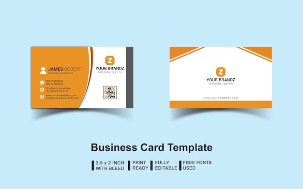 Business card design