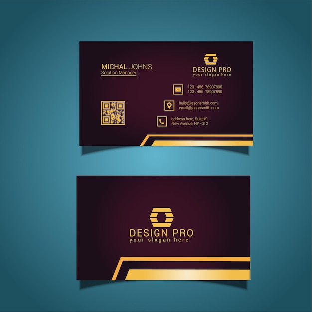 Business card design