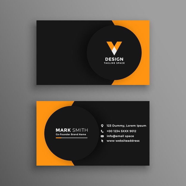 Vektor business card design