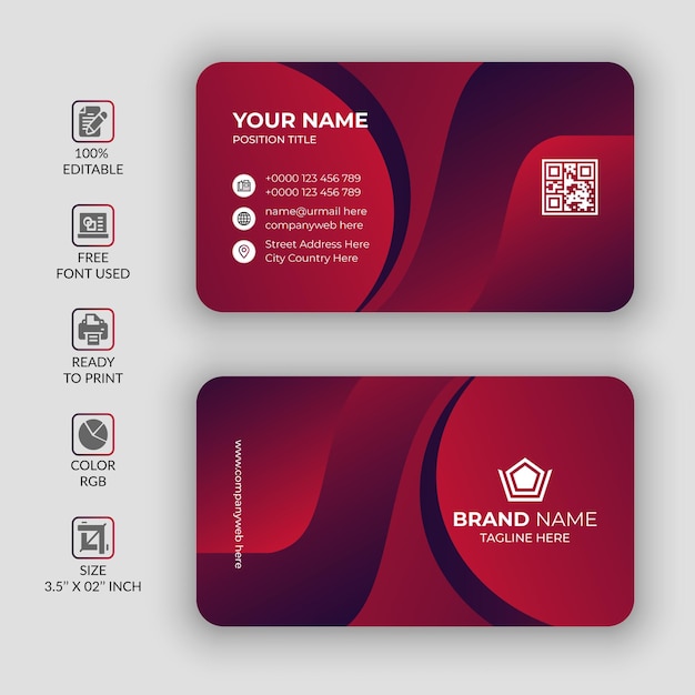 Business card design