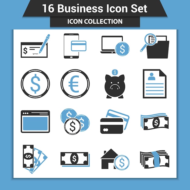 Business-finanzen-icon-set