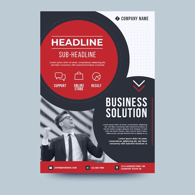 Business Flyer Business Flyer Vorlage