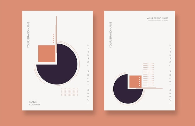 Business-flyer, poster, vorlage, broschüre, cover-design, layout mit abstrakter formgrafik