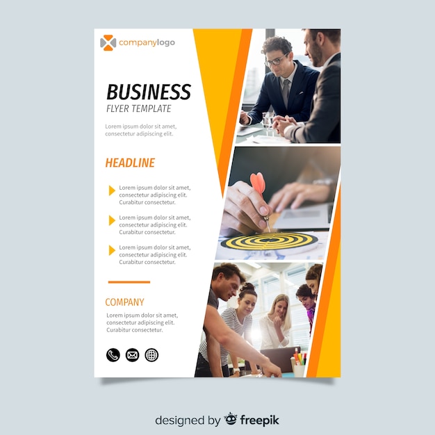 Business-flyer-vorlage