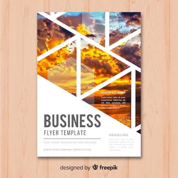 Business-flyer-vorlage