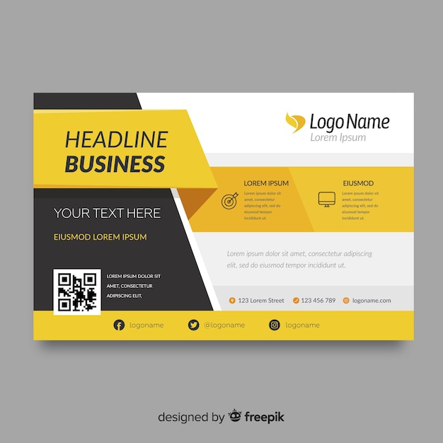 Business-flyer-vorlage