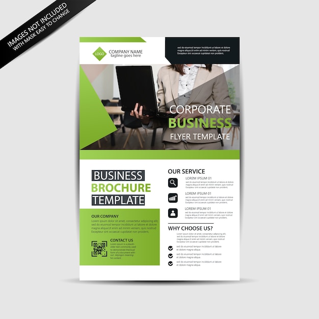 Business-flyer vorlage