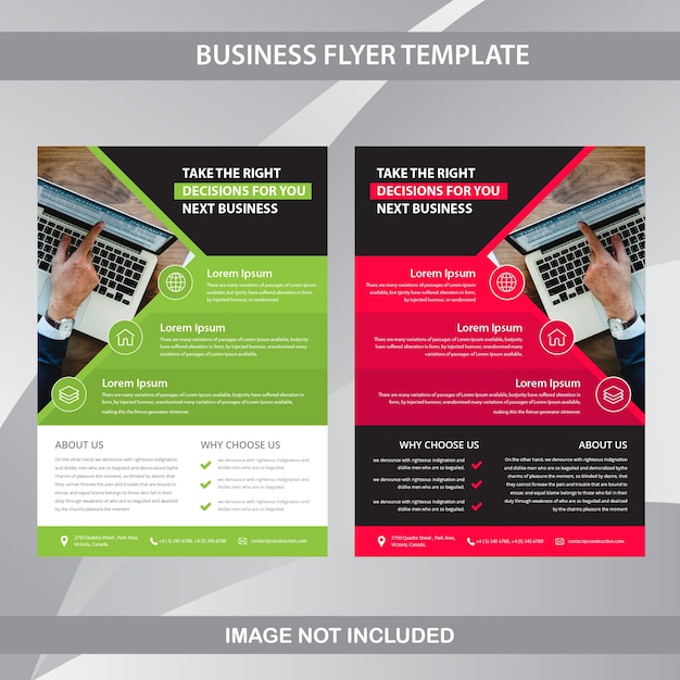 Business flyer vorlage