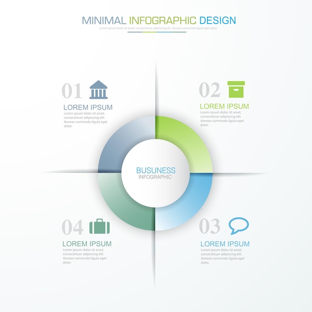 Business-infografik-vorlagen-vektordesign