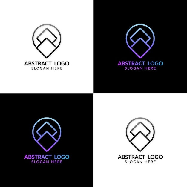 Business logo design vorlage