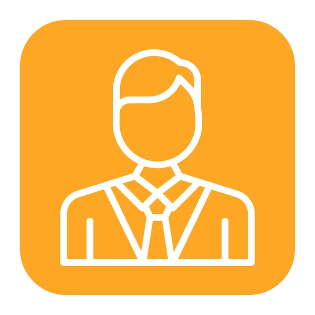 Business Man-Icon-Vektorbild kann für Diversity verwendet werden