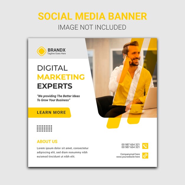 Vektor business-marketing-social-media-post-banner-vorlage