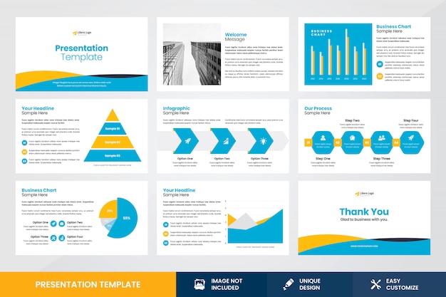 Vektor business presentation design infografik element vorlage