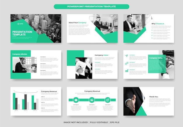 Business Presentation Template Design Infografik, Broschüre, Portfolio-Vorlage