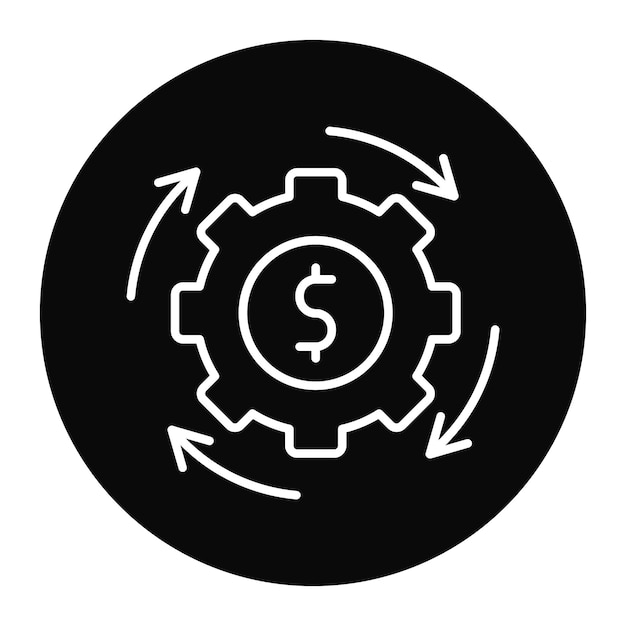 Business Process Automation Vektor-Symbol kann für No Code Iconset verwendet werden
