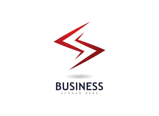 Business S-Buchstaben-Identitätslogo-Vektordesign