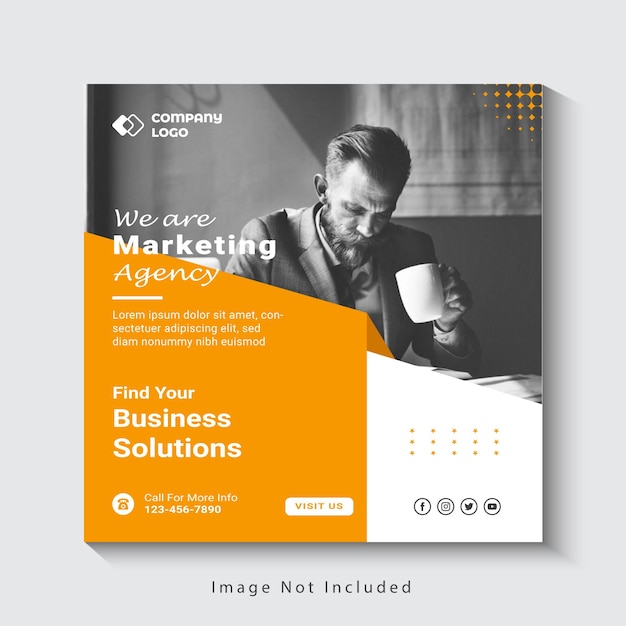 Business Social Media Post Design (Business-Post-Design für soziale Medien)