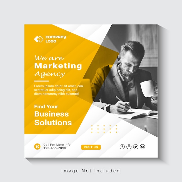Business Social Media Post Design (Business-Post-Design für soziale Medien)