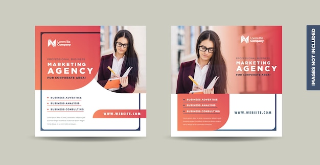 Business Social Media Post-Design oder Web-Banner-Design oder Werbebanner-Design
