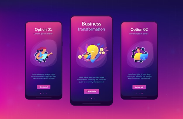 Business-Trend-Analyse-App-Interface-Vorlage