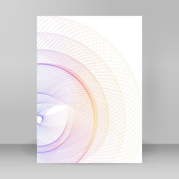 Business-Vorlagen für Mehrzweck-Präsentation Einfach bearbeitbare Vektor-EPS-10-Layout-Designbroschüre A4-Format Werbung für neue Produkt-Newsletter Technologie-Grafik-Bericht Firmenveranstaltung Party