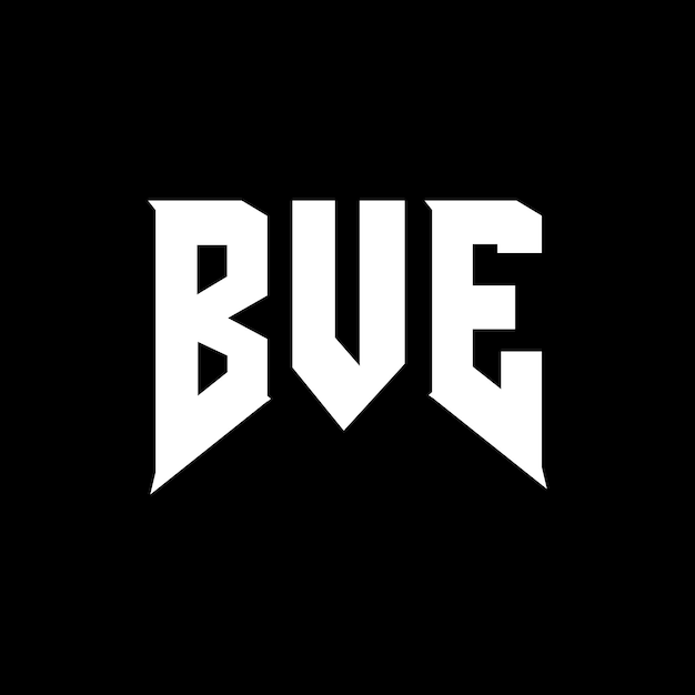 BVE Buchstaben-Logo-Design für das Technologieunternehmen BVE Logo-Design Schwarz-Weiß-Farbkombination BVE Logo BVE Vektor BVE Design BVE Ikon BVE Alphabet BVE Typografie Logo Design