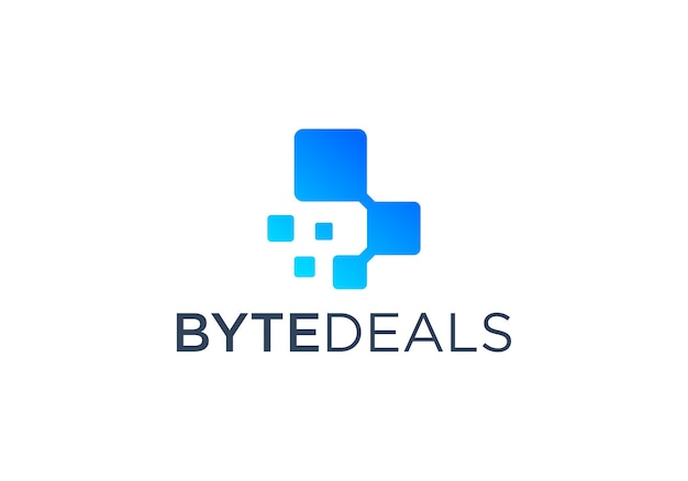 Bytes-logo-design-vorlagen