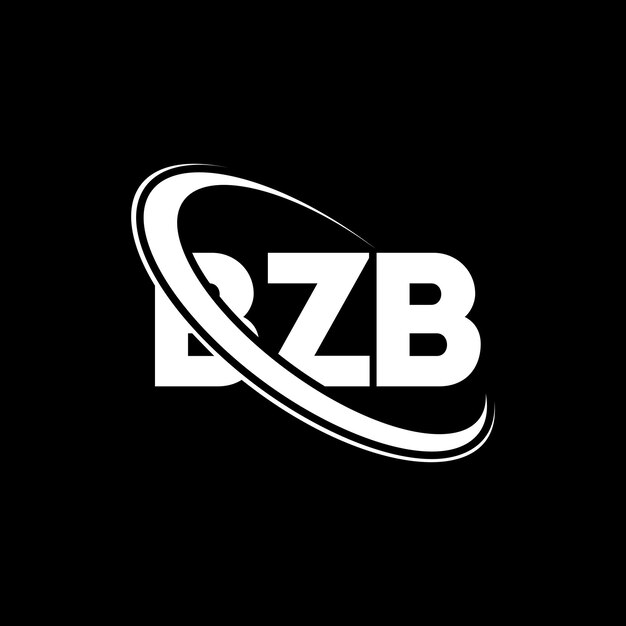 Bzb logo bzb buchstabe bzb schriftzeichen logo design initialen bzb-logo mit kreis und großbuchstaben monogramm logo b zb-typographie für technologie-geschäft und immobilien-brand