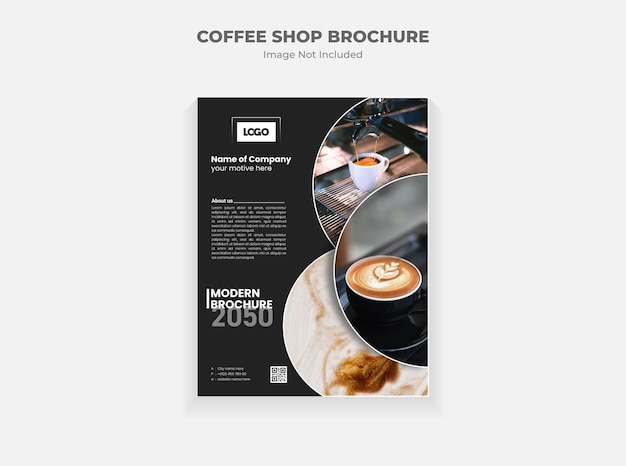 Café-facebook-banner-template-design free vector