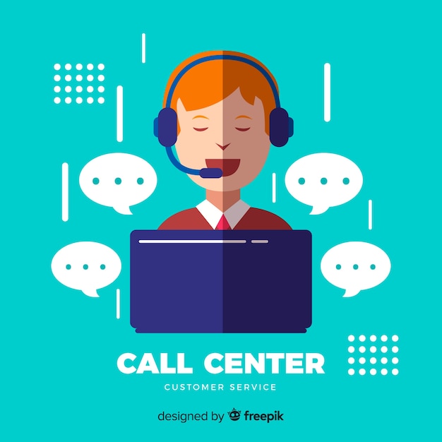 Call-center-konzept