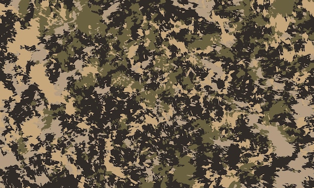 Vektor camouflage grunge muster textur hintergrund