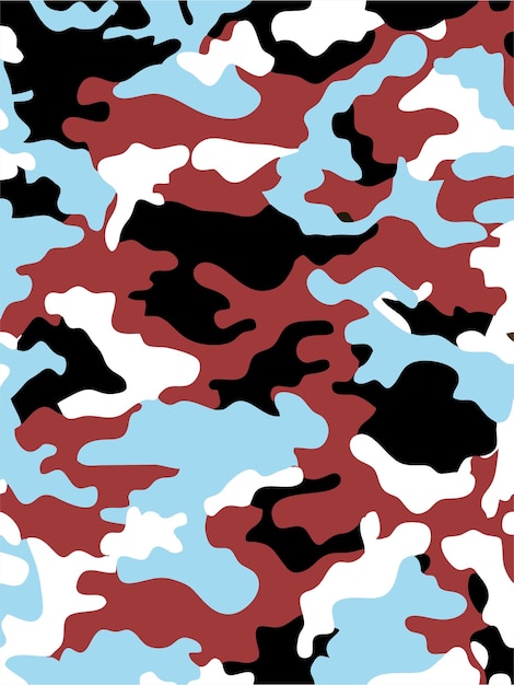 Camouflage-musterhintergrund für die armee