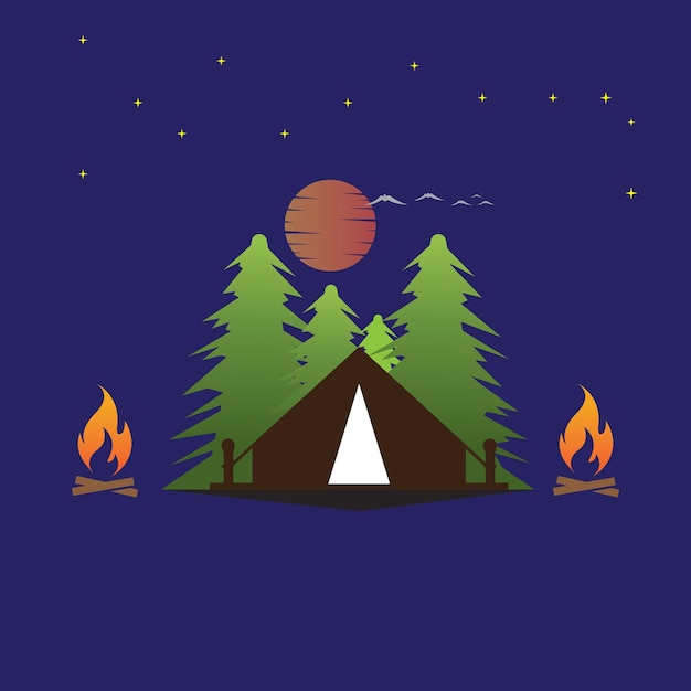 Camping logo