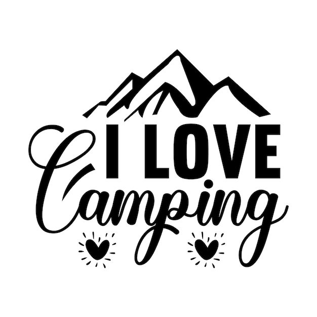 Camping-t-shirt-design