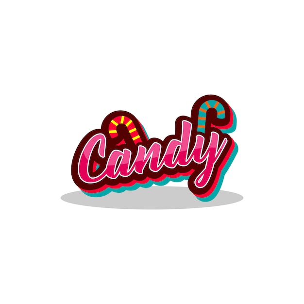 Vektor candy-logo-vektor.