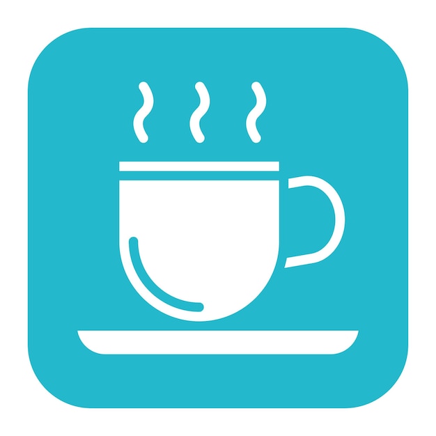 Cappuccino-icon-vektorbild kann für brunch verwendet werden