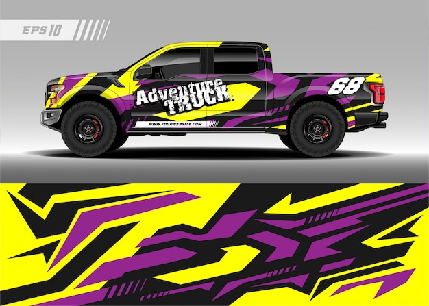 Car wrap aufkleber designs