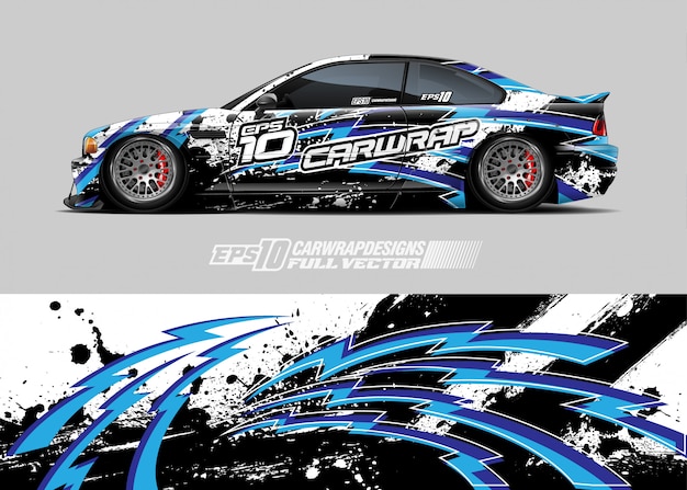 Car wrap aufkleber designs