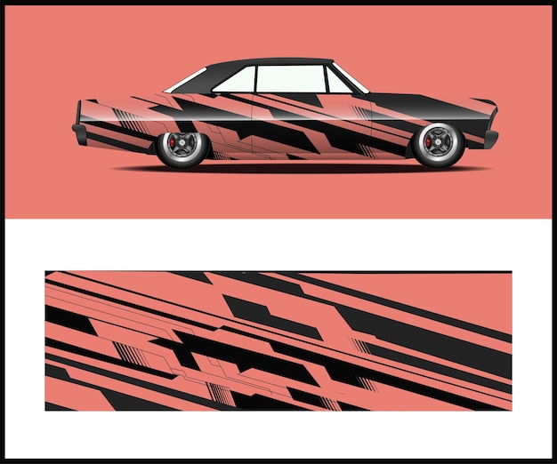 Car wrap design, auf dem 