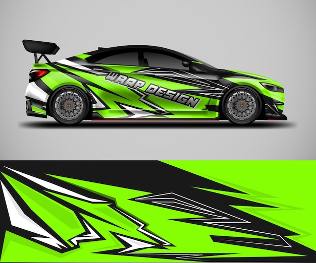 Car Wrap Design Vektor