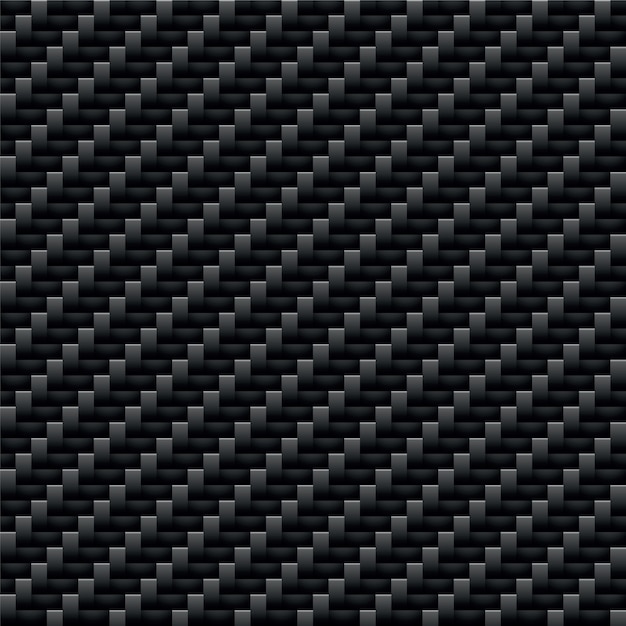 Carbon Kevlar Schwarzes Muster