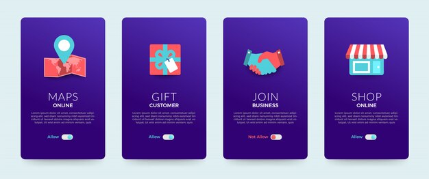 Card design business-lösung